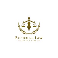 Law Firm,Law Office, Lawyer services, Luxury vintage crest logo, Vector logo template