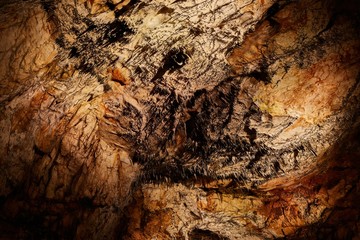 Fototapeta premium Limestone Cave Detail