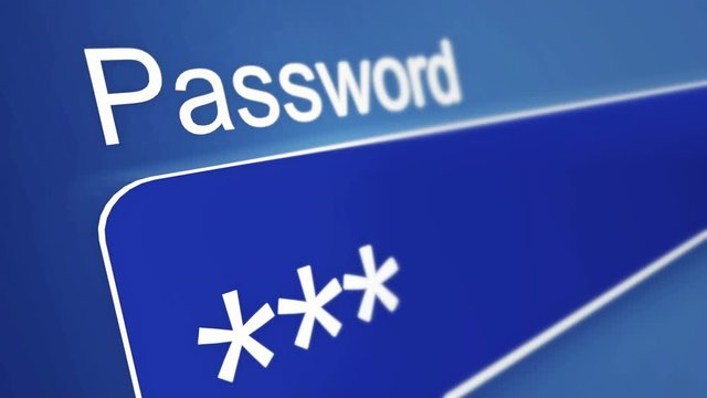 4k,Entering computer password.