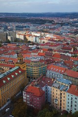 Fototapeta na wymiar Prague viewed from above