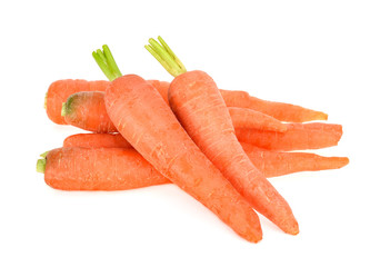 Carrot isolated on the white background