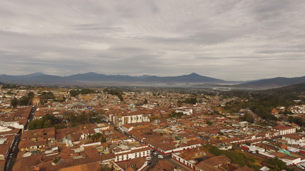Fototapeta premium pueblo magico patzcuaro michoacan