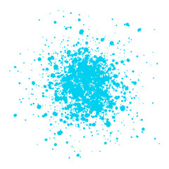 blue splatter vector