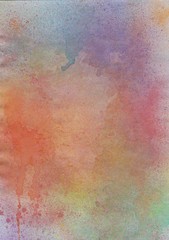 colorful watercolor spots