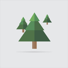 Christmas tree icon