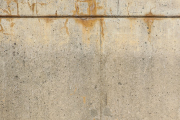 rust stains on a concrete wall background