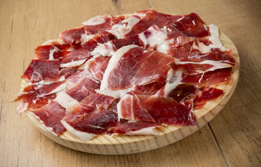 Jamón serrano ibérico
