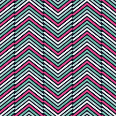 Seamless geometric pattern. The texture of the strips. Textile rapport.