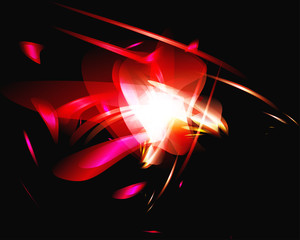Abstract background composed of simple elements 
