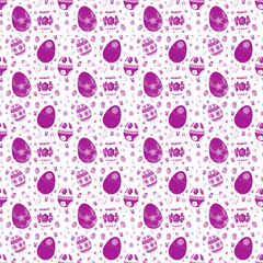 пасхальная бесшовная текстура