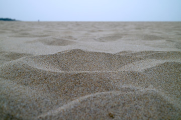 Beautiful summer beach landscape