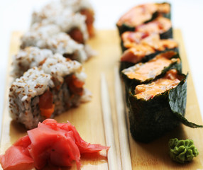  Japanese food. Sushi.