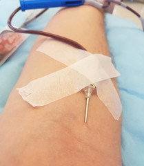 blood donation during a medical emergency