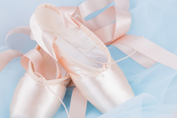 Ballet shoes and tutu