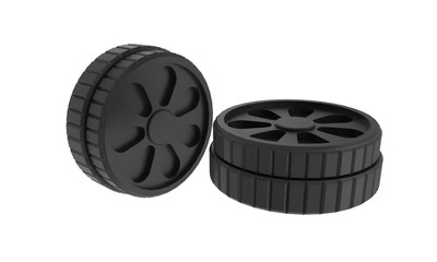 3d rendering pen regulator microscope graduation scale turning plastic instrument part replacement replacement accuracy white background isolated object