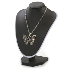 bijouterie pendant suspension design steampunk ornament trend chain background isolated beautifully...