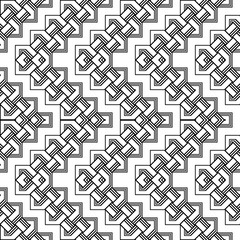 Design seamless monochrome zigzag pattern