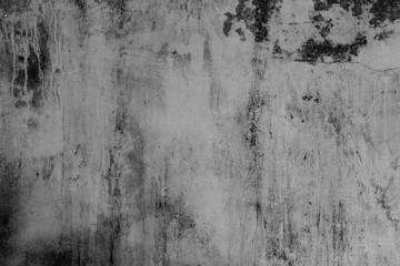 Wall fragment with scratches and cracks