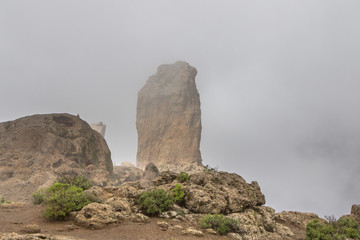 Roque Nublo on Gran Canaria