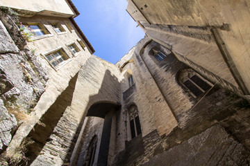 Popes Palace in Avignon, France