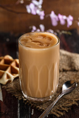 Thé Glacé Thai ou Thai Ice Tea