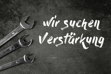 Handwerk - Wir suchen Verstärkung