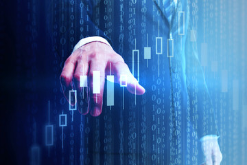 Investment and broker concept