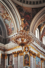 Lampadario Duomo di Lubiana Slovenia 
