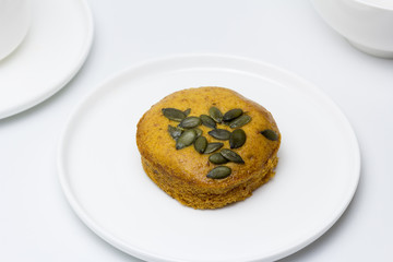 Bizcocho de zanahoria, naranja y miel