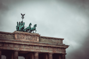 Obraz premium Brandenburger Tor. Berlin