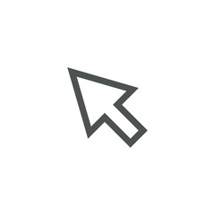 cursor icon. sign design