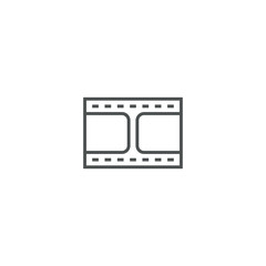 film icon. sign design