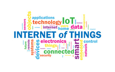 INTERNET OF THINGS tag cloud