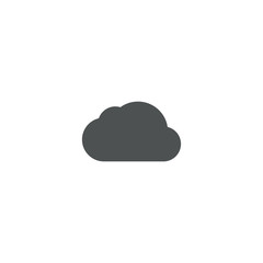 cloud icon. sign design