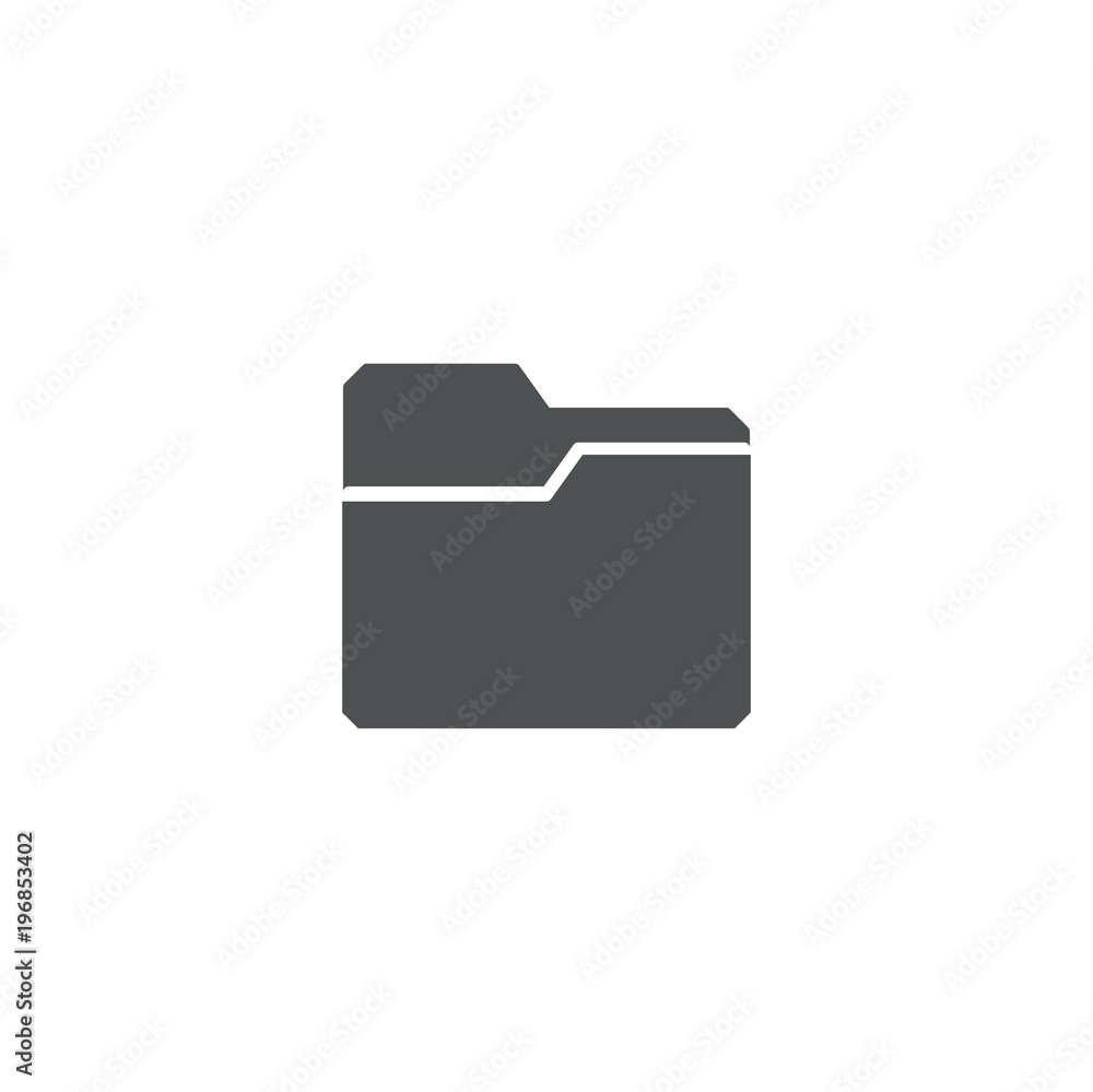 Sticker file icon. sign design