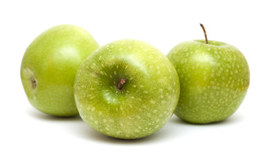 green apple isolated