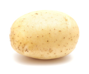 large clean white potatoes