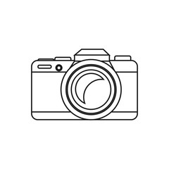 Mirrorless Camera outlined