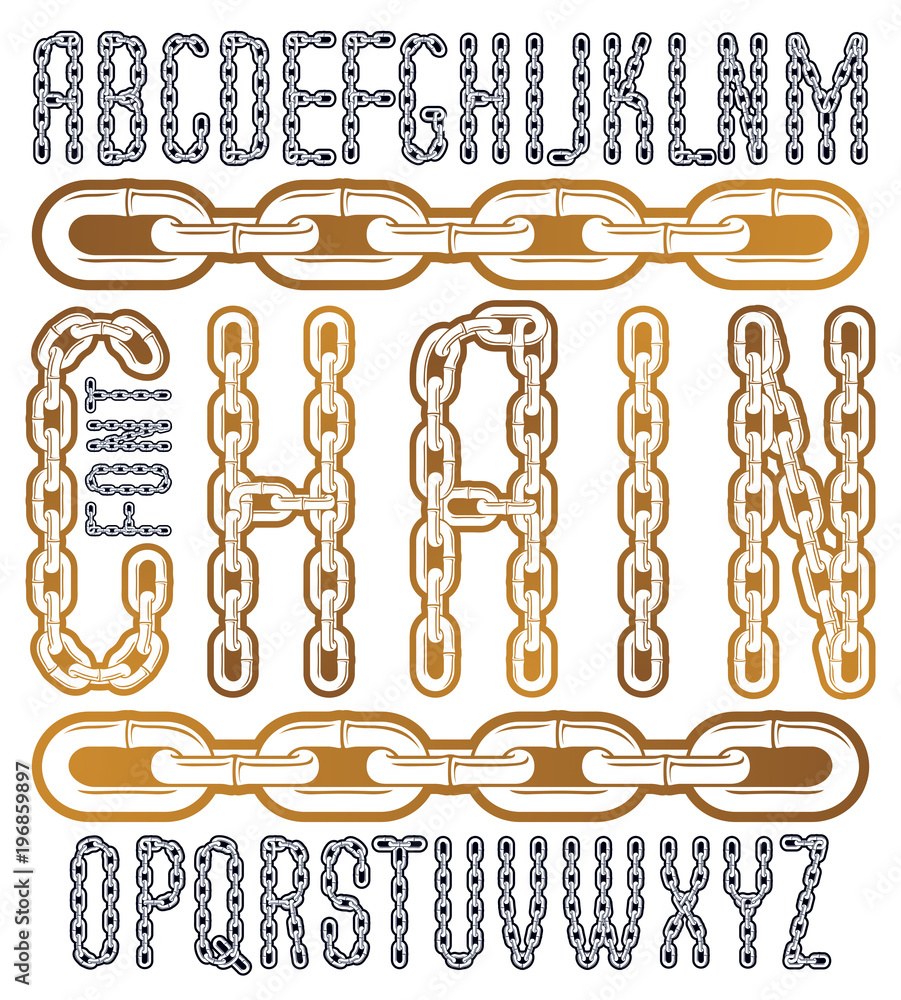 Poster vector condensed, tall font. trendy typescript can be used in art creation. upper case creative lett
