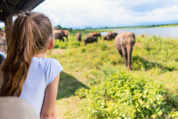 Little girl on safari © TravelPhotoBloggers