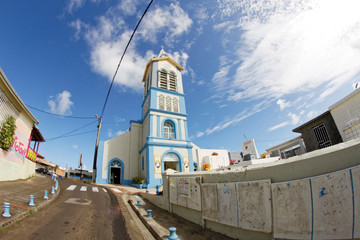 Le Robert church - Martinique FWI - obrazy, fototapety, plakaty