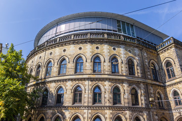 Historical building in the old center of Bremen