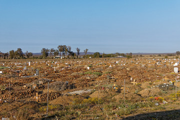 Friedhof in Calvinia