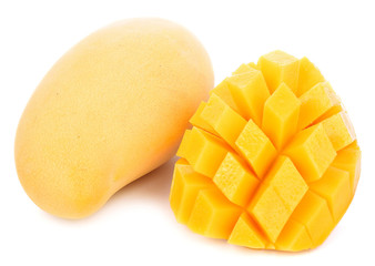 mango fruit isolated on white background