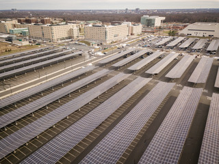 Aerial of Solar Energy 