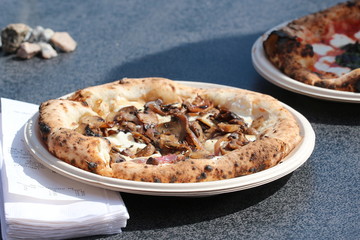 Personal Stone Over Pizza 