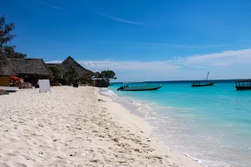 Deurstickers Nungwi Strand, Tanzania Nungwi Beach, Zanzibar, Tanzania