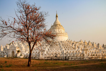 Mya Thein Tan Pagoda in Mingun outside Mandalay, Myanmar