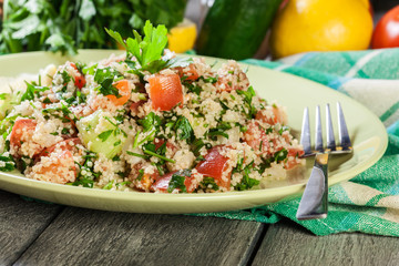 Tabbouleh salad with couscous
