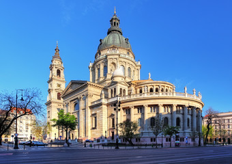 Budapest - St. Stephen basilica - obrazy, fototapety, plakaty